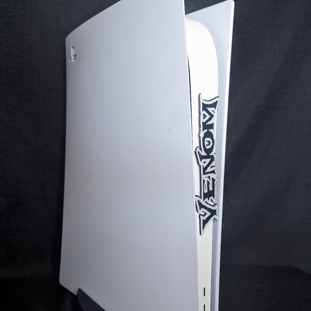 Venom Playstation 5 Text Decal - Picture 2 of 4